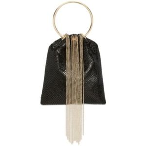 I.n.c. Alizaa Fringe Ring Clutch